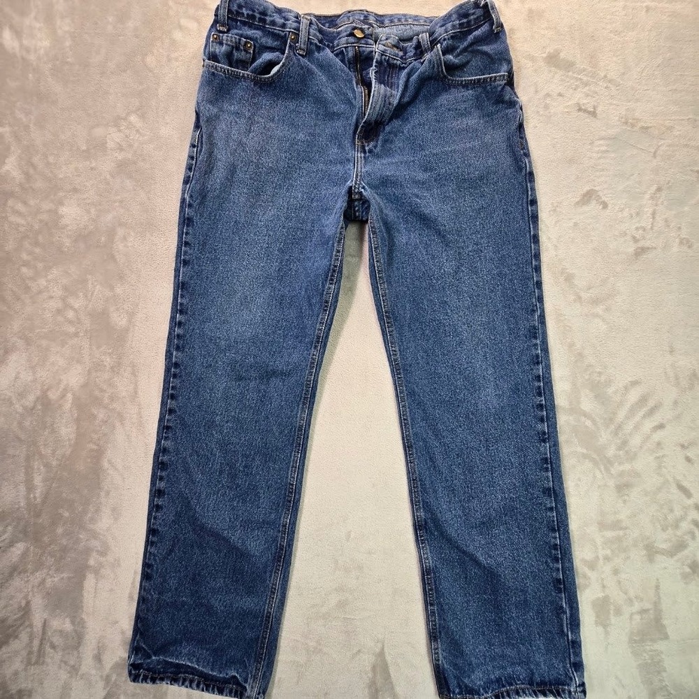 Rural King Mens Straight Leg Blue Jeans Medium Wash 36x34 RK5POC3 Denim Pants